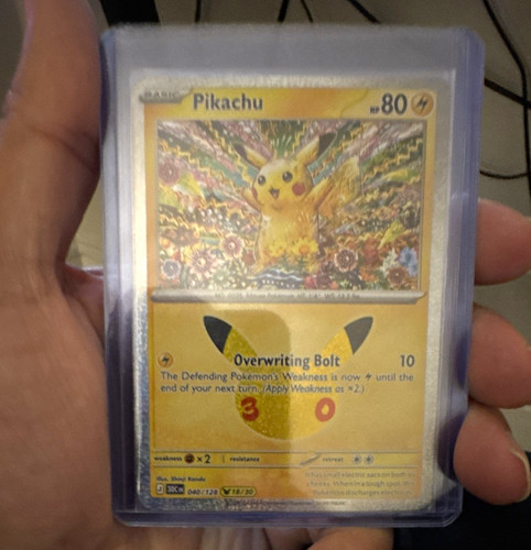 Pokemon tcg pikachu mcdonald - tcg, mcdonald's