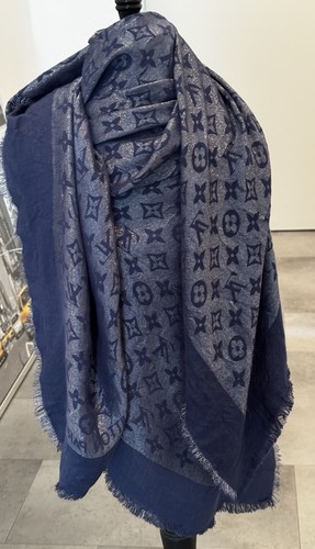 Sciarpa louis vuitton blu - sciarpa,