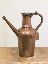 Brocca antica in rame versatoio acqua XIX secolo