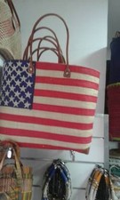 BORSA spiaggia PAGLIA usa scegli misura MARE ESTATE  fantasia BAG 