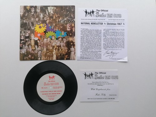 The beatles fan club - fan, flexi