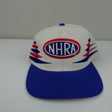 Cappello Berretto Vintage NHRA Winston Drag Racing Snap Back Logo Diamante Atletico Anni 90