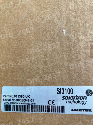 Solartron si3100 911360 - si3100, 911360-uk