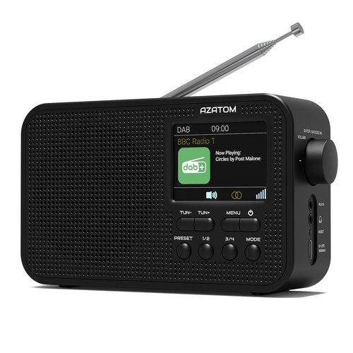 Dab radio altoparlante - dab+,