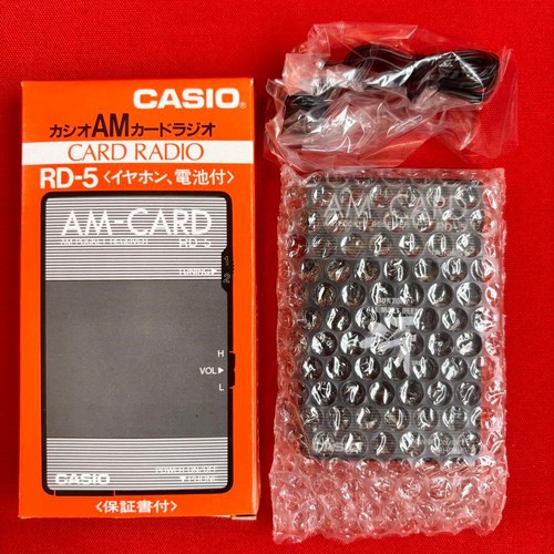 Casio card radio am - casio,
