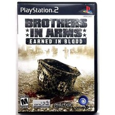 Brothers In Arms Earned In Blood - Sony Playstation 2 PS2 immacolata autentica