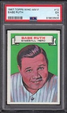 1967 Babe Ruth Topps Chi sono