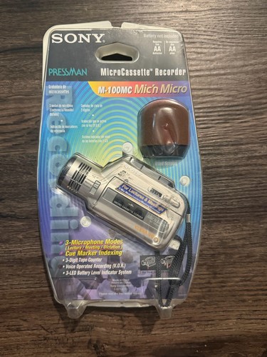 Sony 100mc microcassette - sony, m-100mc