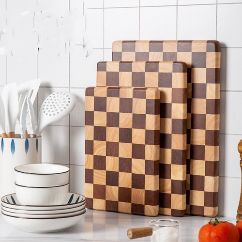 Tagliere legno con - in,