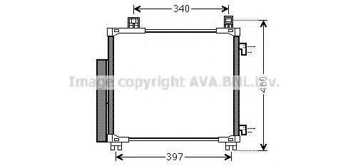 Condensatore toyota 4 - iq, 1.4