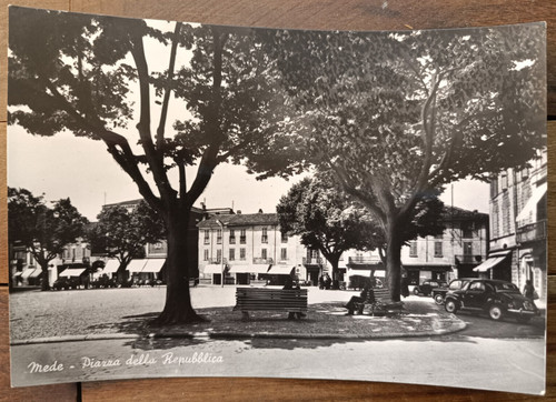 1956 mede piazza con - mede,