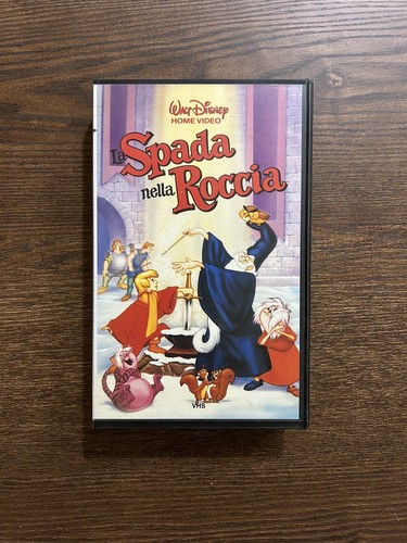 Vhs disney spada - disney, nella