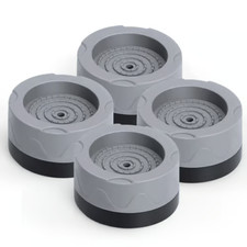 4 Piedini Antivibrazione Lavatrice, Supporto Antiscivolo Universale Lavatrici