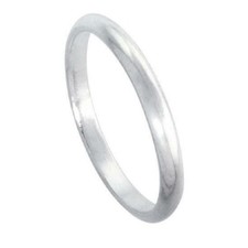 2mm uomo donna argento - 2mm,