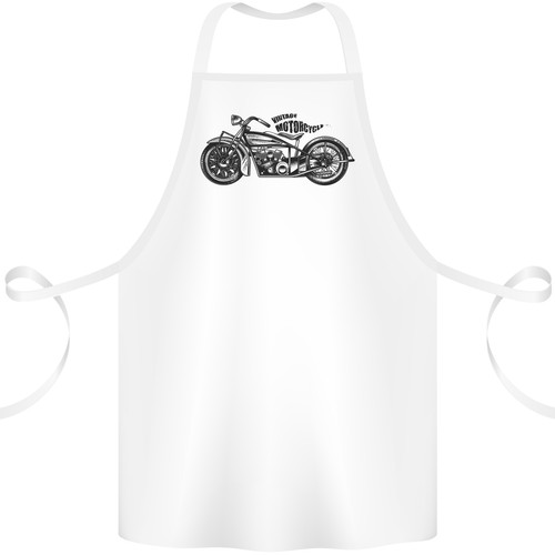 Grembiule moto vintage - grembiule,