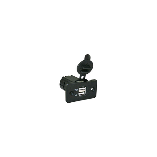 Presa doppia usb 12v - doppia,