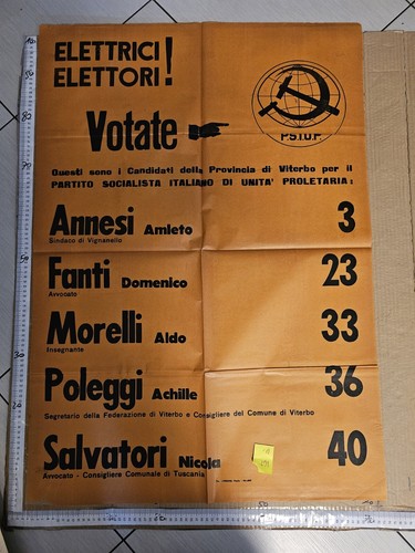 Manifesto viterbo psiup - manifesto,