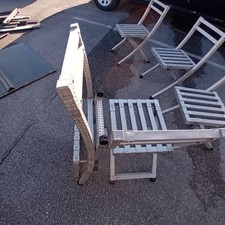 SEDIA PIEGHEVOLE ALLUMINIO