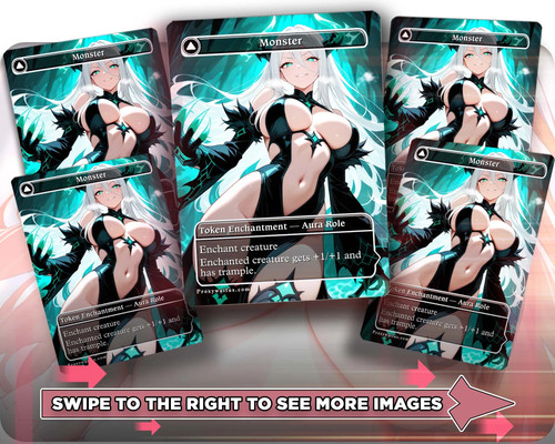 Mostro 5x gettoni waifu - mostro,
