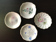 4 piattini in ceramica