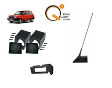 Kit completo fit Fiat Panda 141 young sostituzione Altoparlanti Autoradio Nero