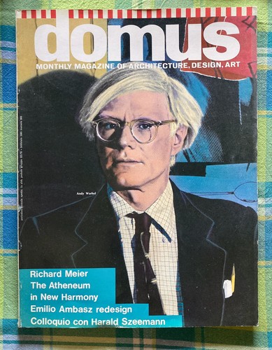 Andy warhol rara rivista - andy,