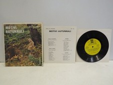 MOTIVI AUTUNNALI GIOIA DI CANTARE PRIMO DISCO DD 134 Guidi Chiminelli Ducoli da