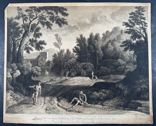 Antica incisione 1752 - , thomas