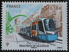 Timbre - FRANCE - TRAM-TRAIN de Mulhouse - 2011 - Neuf ** - YT4530