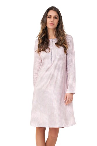 Camicia notte caldo cotone - camicia,