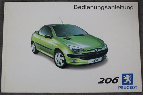 Peugeot 206 manuale di - 206, cc