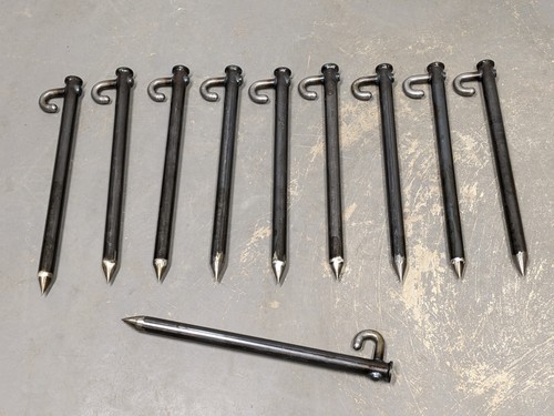 British army tent peg heavy - british,