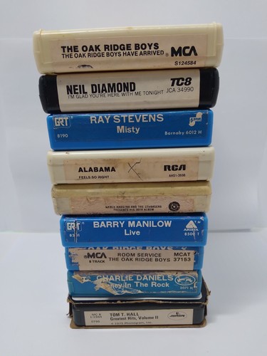 Track stereo tape - tape, cartridges