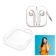 Cuffie Auricolari con Filo Stereo Jack 3.5mm per Samsung Huawei Xiaomi Apple