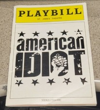 American Idiot Playbill St