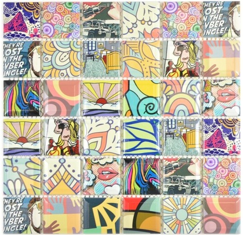 Mosaico ceramica piastrelle