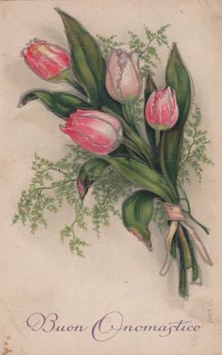 Cartolina augurale buon - cartolina,