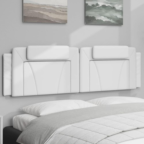 Vidaxl cuscino testiera bianco - vidaxl,