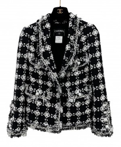 Chanel 07p tweed logo - 07p,