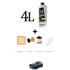 HOFFCAR Kit tagliando 4 FILTRI