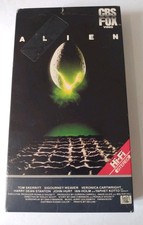 Alien 1979 Original Movie CBS Fox VHS 1984 Release Ridley Scott HI-FI Red Label