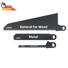 Set combinato lame seghetto elettrico di ricambio, compatibili per Black+Decker SC500