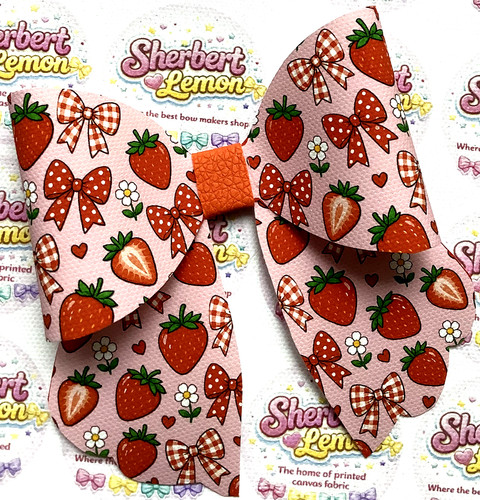 Fiocco estivo fragole marinaio - fiocco,
