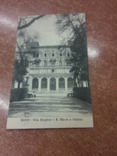 CARTOLINA ROMA VILLA BORGHESE - MUSEO E GALLERIA 