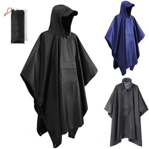 Poncho con cappuccio - poncho,