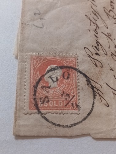 Francobollo lombardo veneto - francobollo,