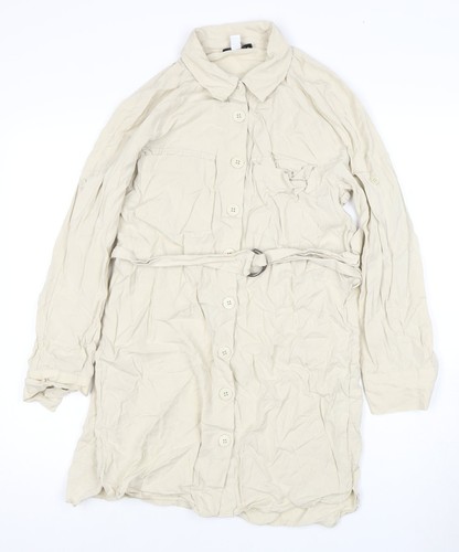 Trench coat donna beige