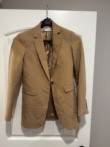 Tan zara blazer - tan,