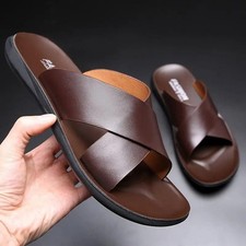 Sandali Romanas De Cuero Para