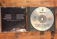 METALLICA - THE BLACK ALBUM CD 1991 PRIMA EDIZIONE